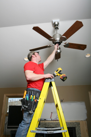 Ceiling fans are a great comfort for any room in the house